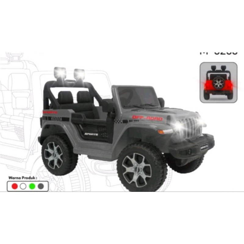 mobil jeep aki anak