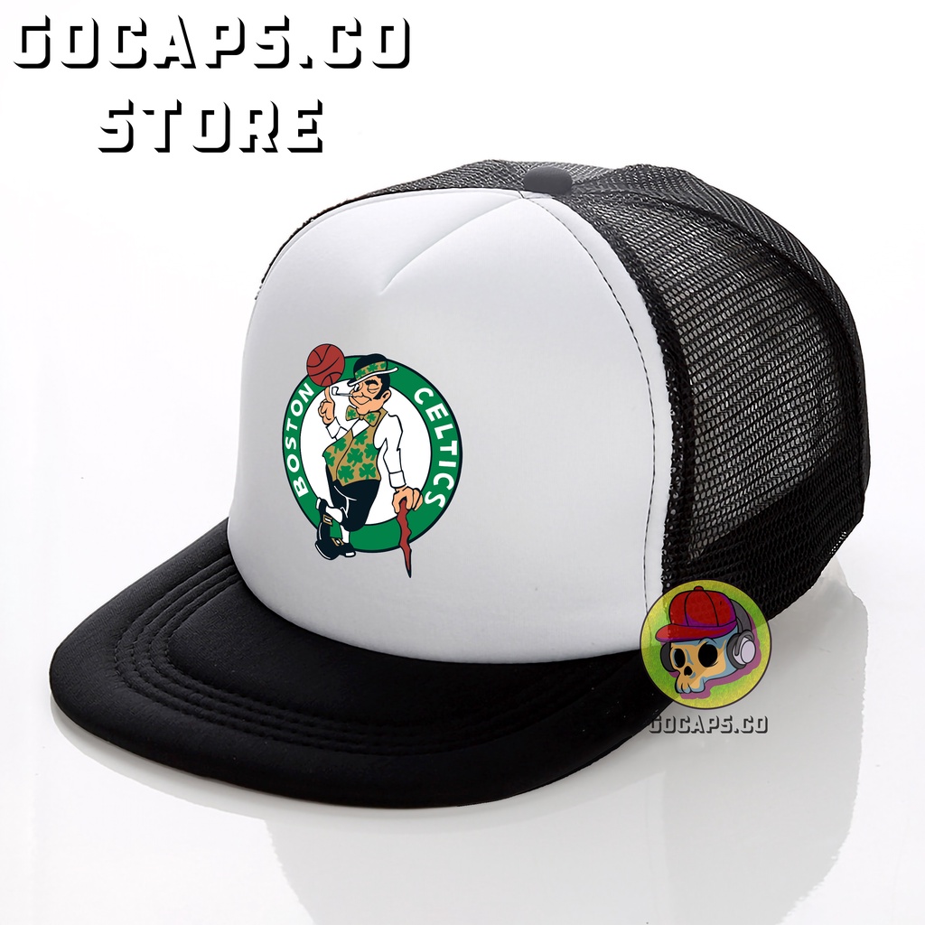 Boston Celtic / NBA / Topi Basket / Basketball / Topi Jaring / Topi Jaring Distro / Topi Jaring Premium / Topi Jaring Distro Premium / Topi Snapback / Topi Snapback Jaring / Snapback Basket / Gocaps