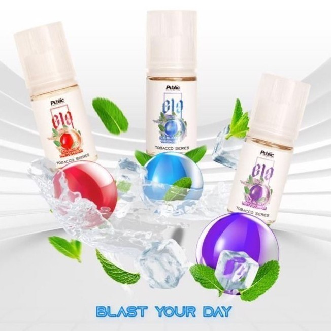 Elo Ice Blast Tobacco Series Salt Nic 30ML by Public Distribution