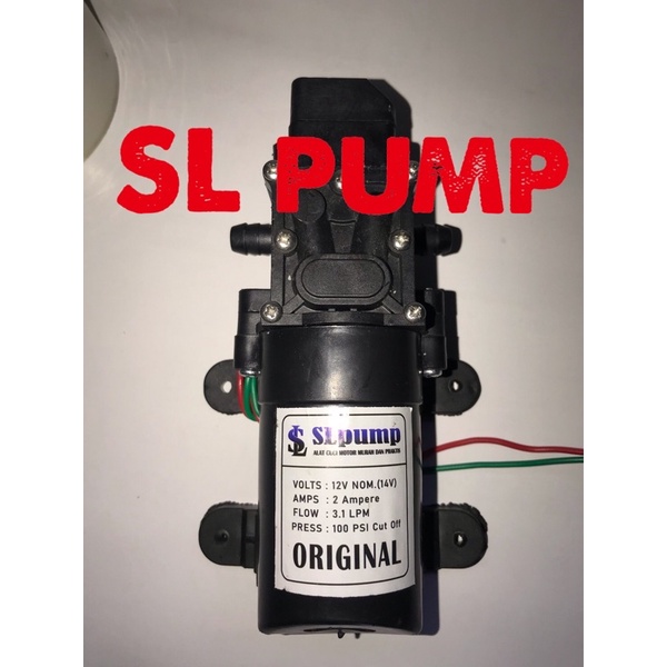 pompa air dc 12 volt / dinamo pump sprayer / cuci motor / ac