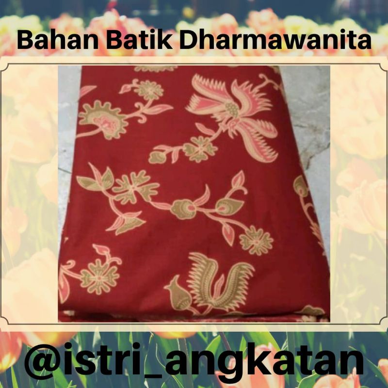 Batik Dharmawanita harga 1meter