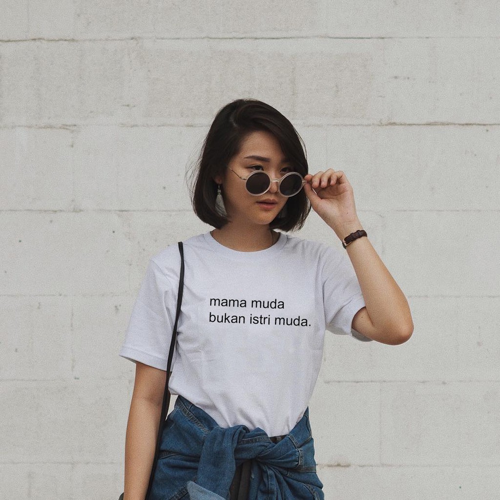 Jual baju tumblr kekinian kaos cewek kata kata keren unisex bisa cowok