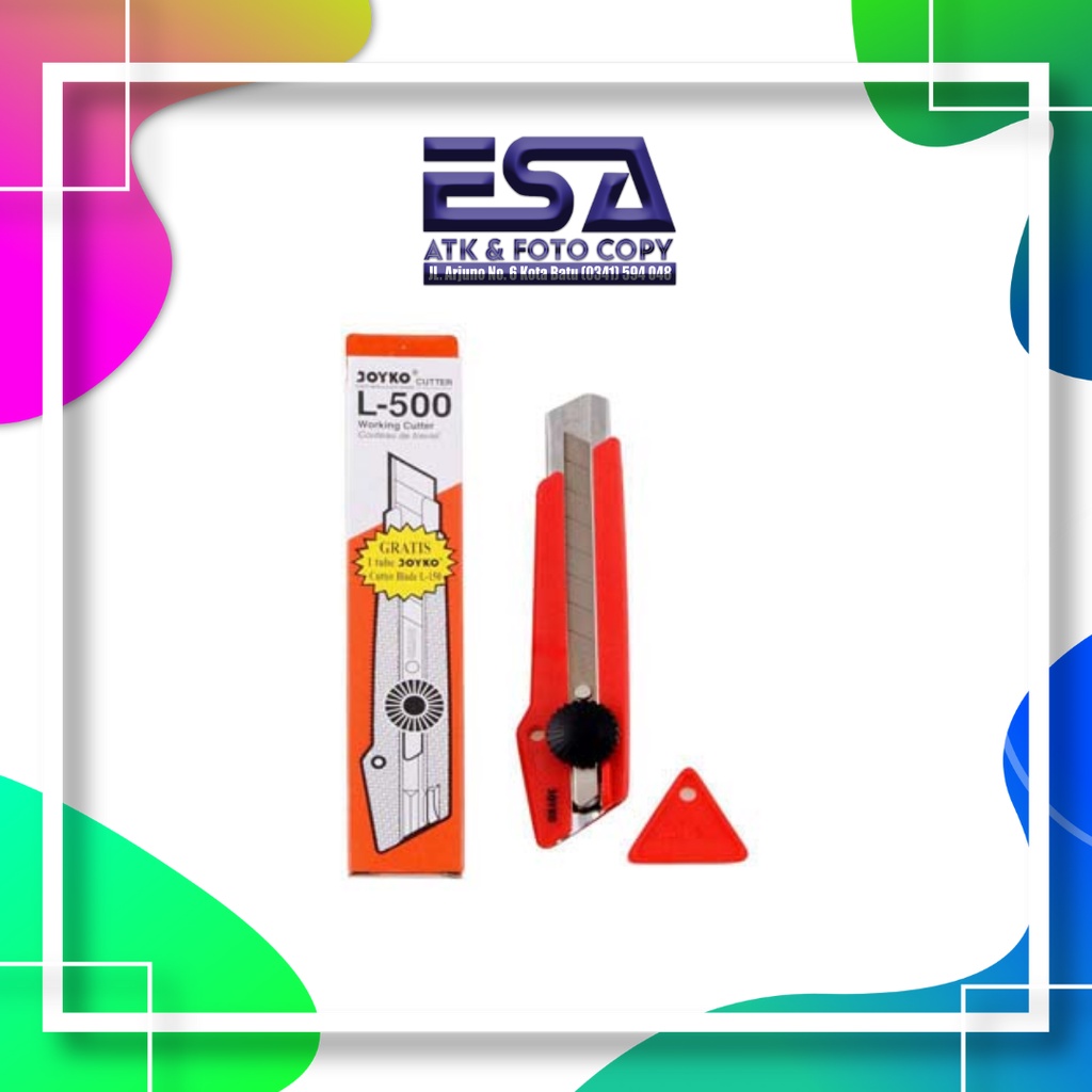 

Cutter Joyko L-500 Alat Tulis