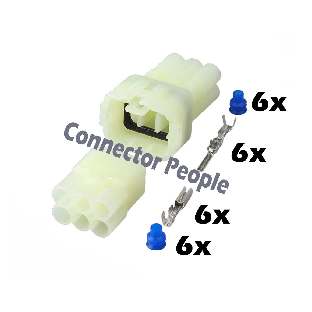 soket DLC Kawasaki Suzuki Male 6 pin diagnostic scanner