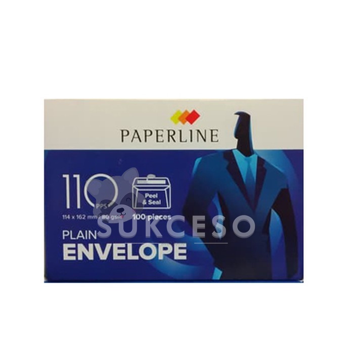 

Paperline Amplop 110 PPS Putih Polos Murah