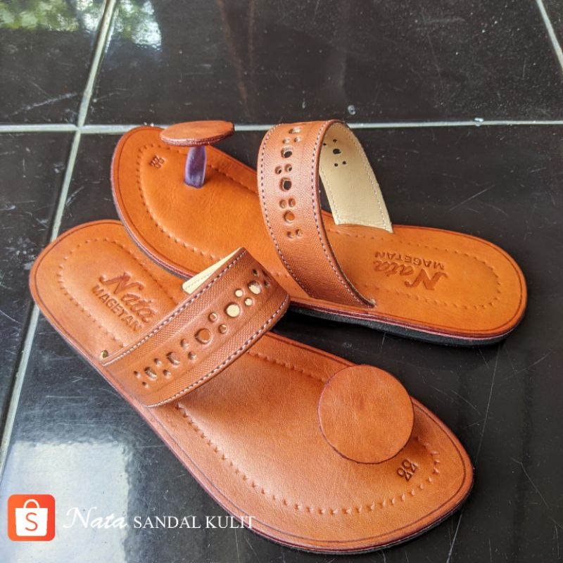 Sandal Kulit Anak Perempuan  -  Nata Magetan