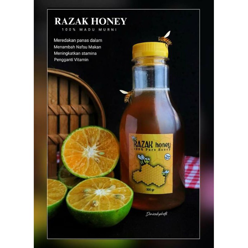 

Madu Razak Kemasan 300 Gr