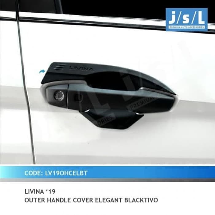 outer handle livina 2019 elegant blacktivo