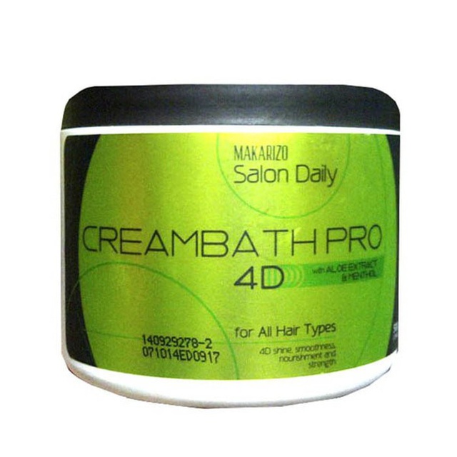 Makarizo Professional Salon Daily Creambath Pro Pot 500 gr