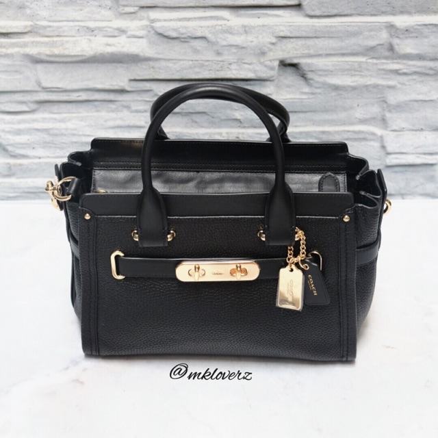 Coach Swagger 27 (Black GHW)