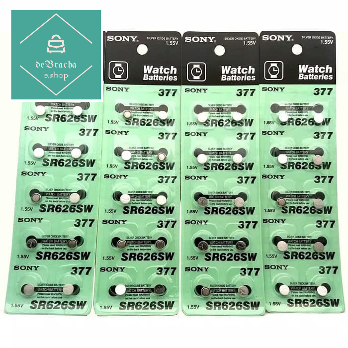 Baterai Jam Tangan SR626 Sony Batu Jam Tangan Murah