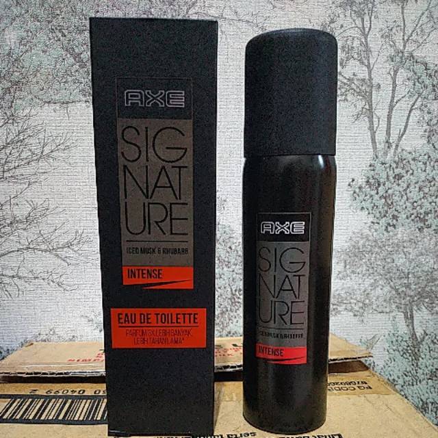 Jual PARFUM PRIA AXE SIGNATURE EAU DE TOILETTE (MERAH) 122ML Shopee