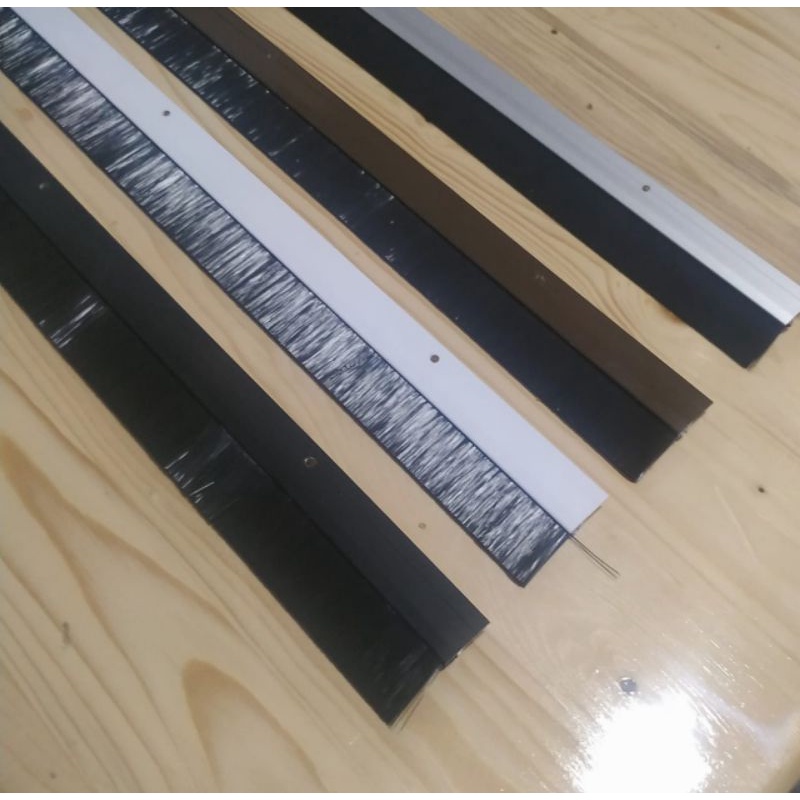 New Door Bottom Seal ALMUNIUM BULU untuk pintu