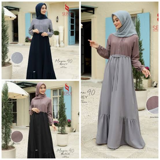 MEYRA 90 NAVY, GREY, BLACK GAMIS ELEGAN