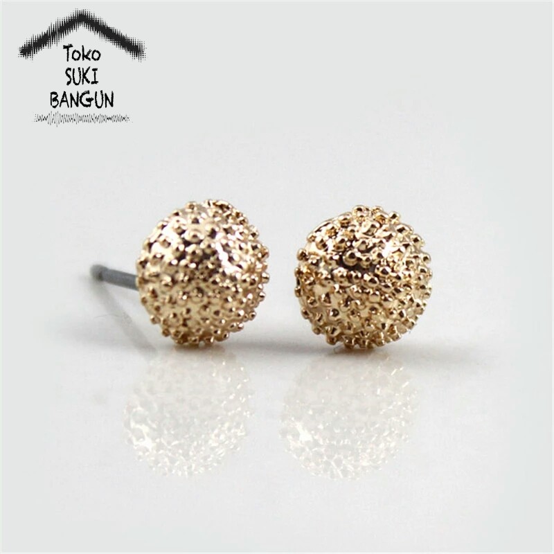 ER-006 Earring Set Women Fashion Anting Wanita Pearl Rhinestone