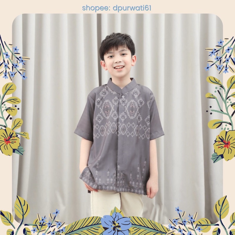 ❗️FIX DAPAT❗️SEMESTA KOKO KIDS DOVE | Rumi Koko Kids white 9th by Vanilla Hijab