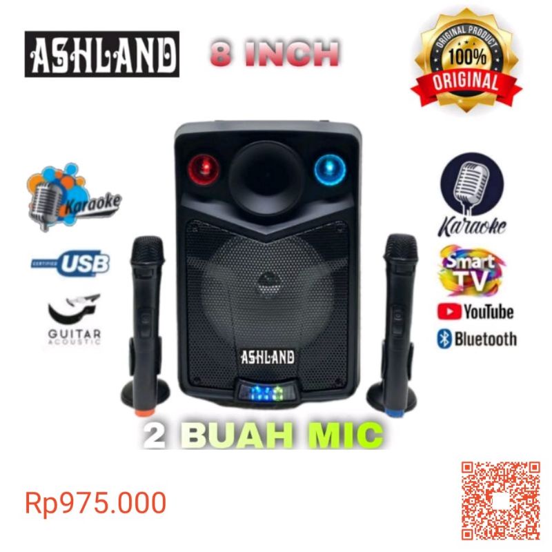 Speaker Meeting Portable Professional Ashland 8inch Single Speaker.