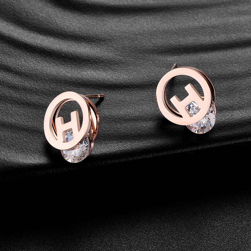 Anting Titanium Anti Karat Korea Model H - ercassia