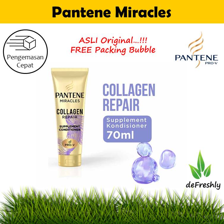 PANTENE Miracles - Biotin Strenght | Collagen Repair | Conditioner | Hair Mask (150ml - 70ml - 20ml)