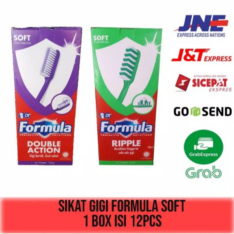 Sikat Gigi Formula 1 Box Isi 12 Pcs
