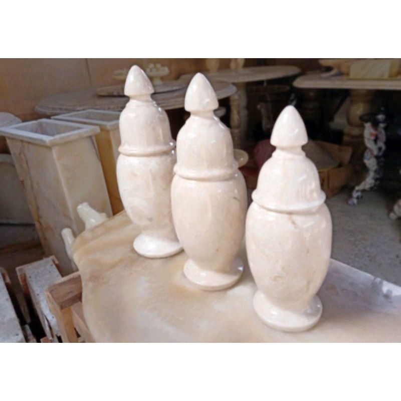 Guci Pusaka Marmer Guci Marmer Guci Perhiasan Marmer Furniture Barang Antik Guci Cina Marmer