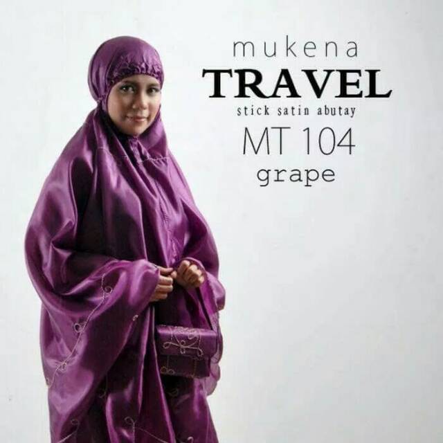 Mukena abutay cornely/mukena traveling jumbo