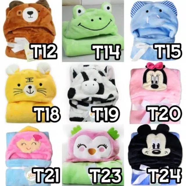 Selimut bayi topi carters / Selimut bayi murah /  Selimut bayi lembut