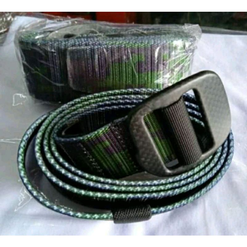 sabuk jatah TNI/sabuk loreng/ikat pinggang TNI
