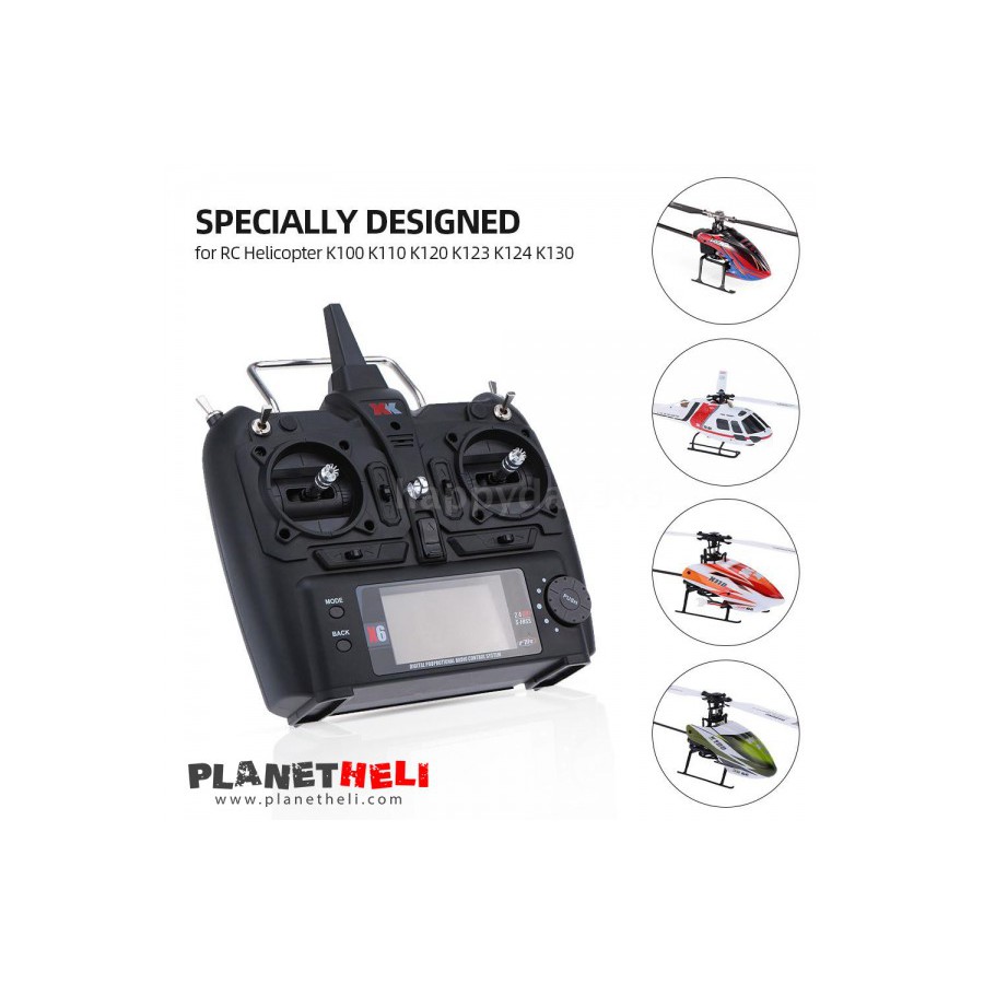 Jual XK X6 2.4GHz 6CH Transmitter Radio 