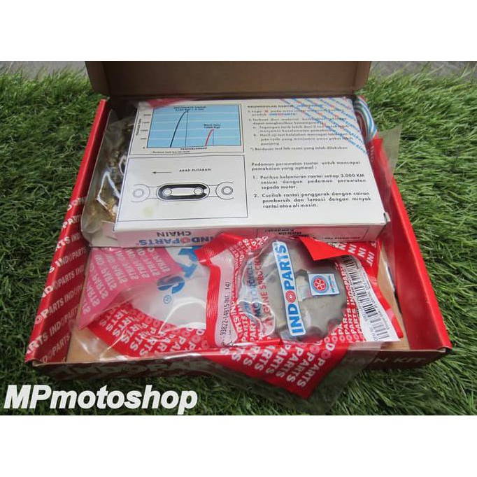 Diskon Gear Set Indoparts Vixion New Dijamin Ori