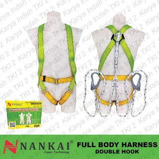 Full Body Harness Double Hook NANKAI Safety Belt Sabuk