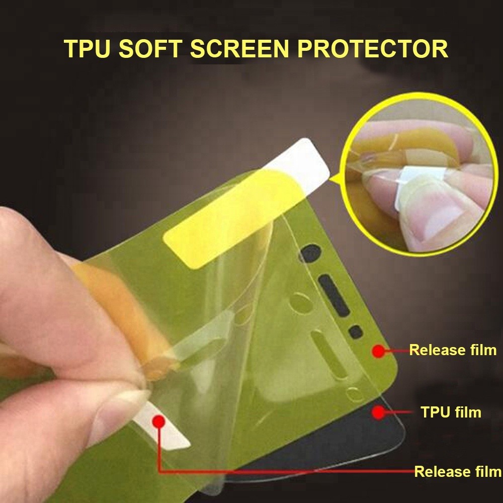 Anti Gores Samsung S7 Edge - Curve Anti Shock Jelly - Screen Guard