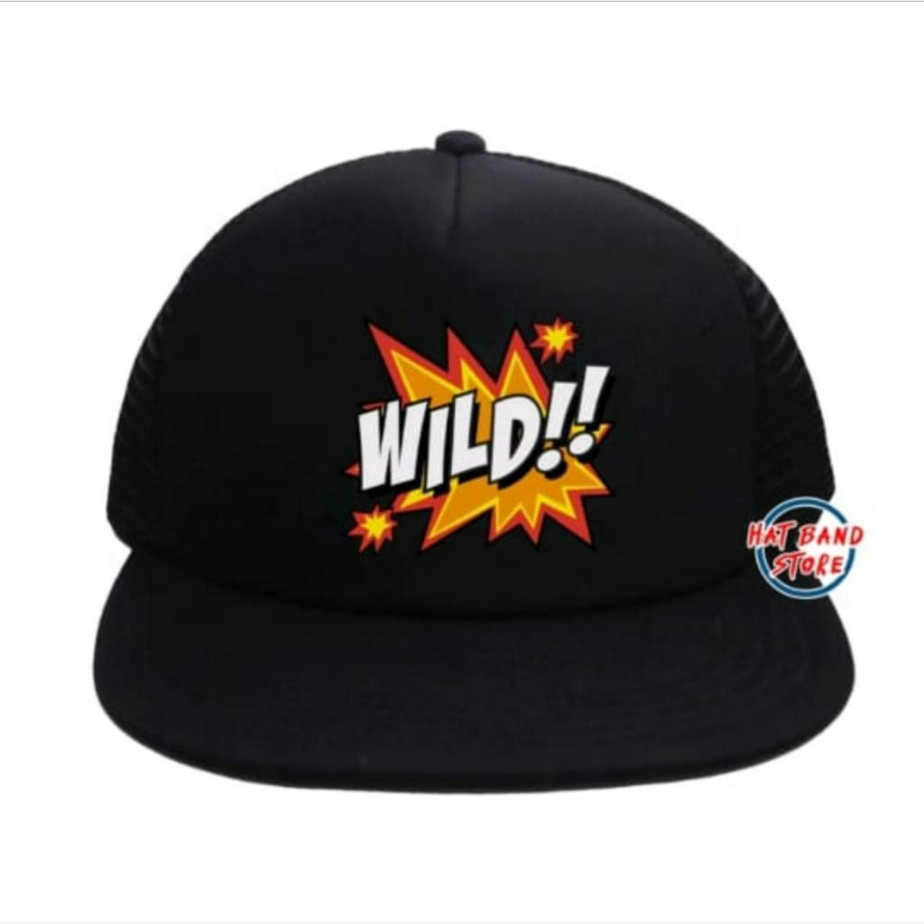 Topi Baseball Distro Jaring Trucker Cap WILD