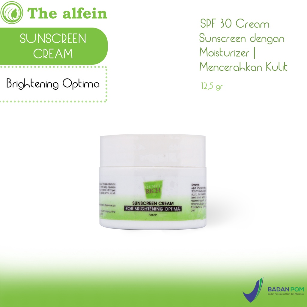Sunscreen Brightening - Qunci Rich by The Alfein Clinic | SPF 30