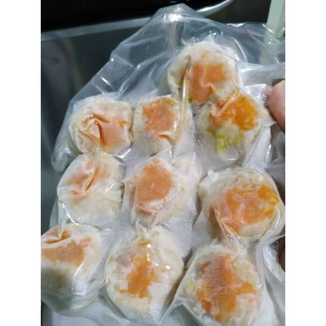 

siomaybabifrozendimsum babi udang enak homemade