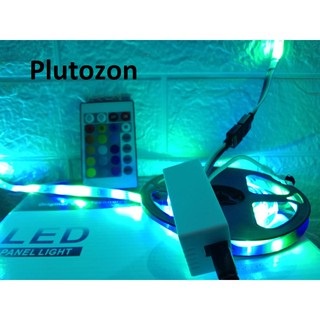 Lampu led kamar aesthetic dinding plafon tempel otomatis dinding strip rgb 3528 gaming tidur