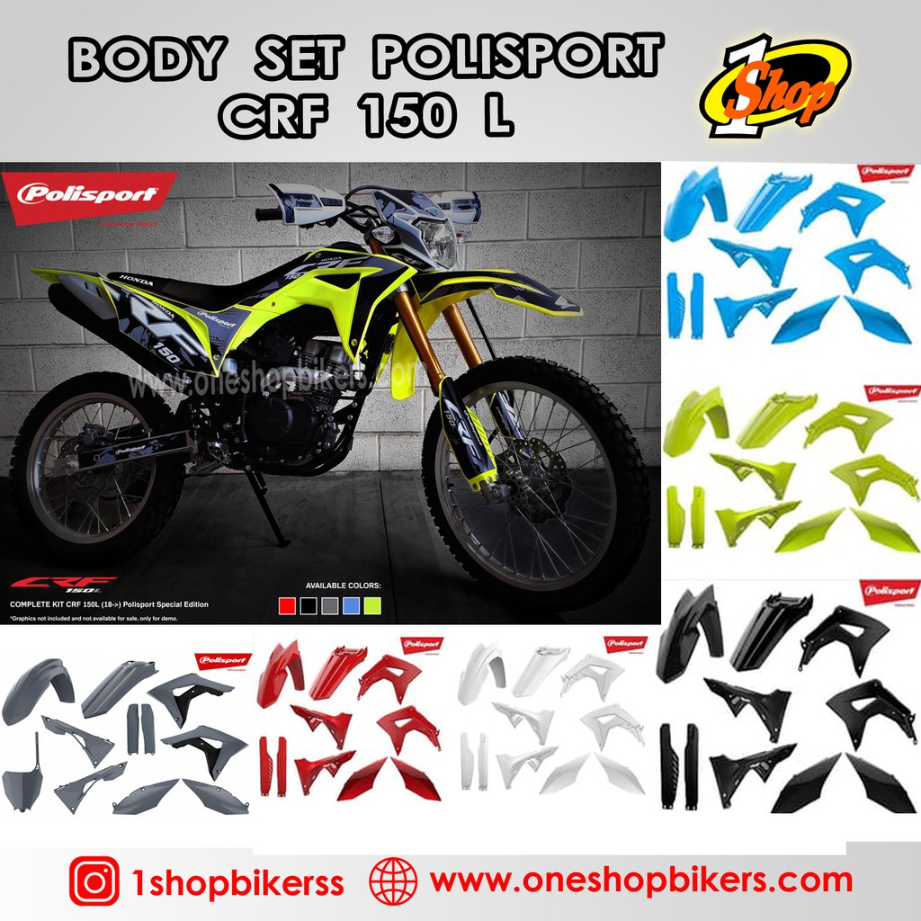 Body Set Polisport CRF 150 L Shopee Indonesia