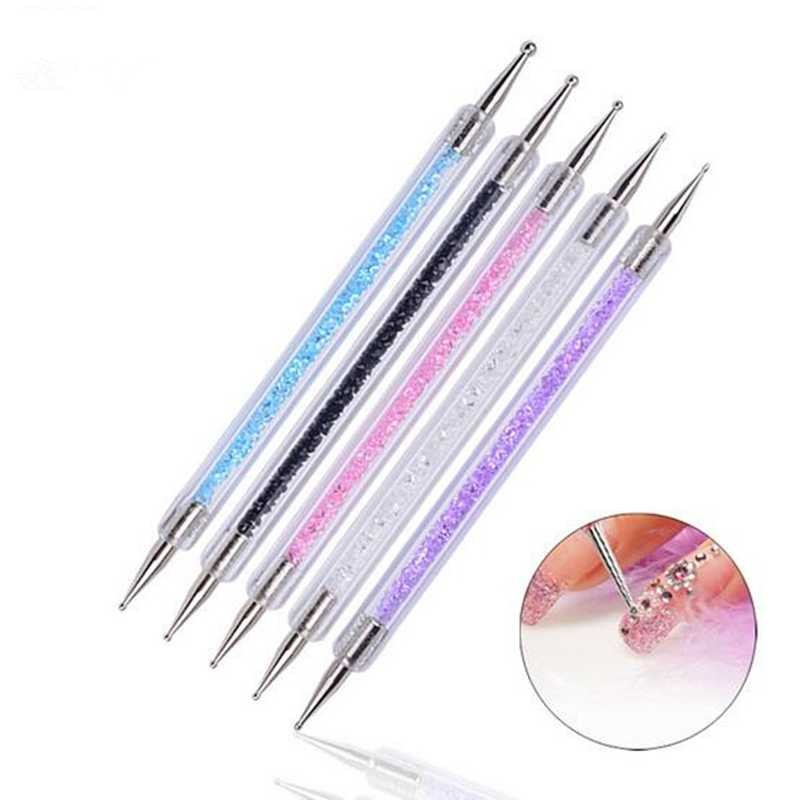

Kuas Kutek Kuku Nail Art Tool Dotting Pen 5 PCS