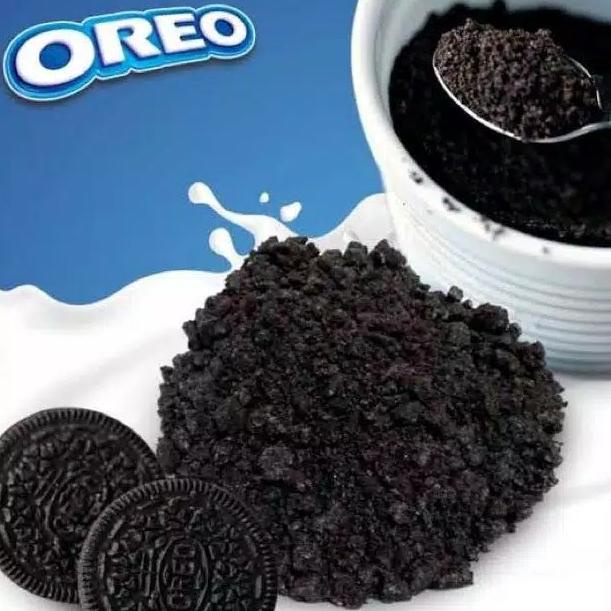 

[KODE Y65] Bubuk oweo / black coocies crumb best seller - 1kg