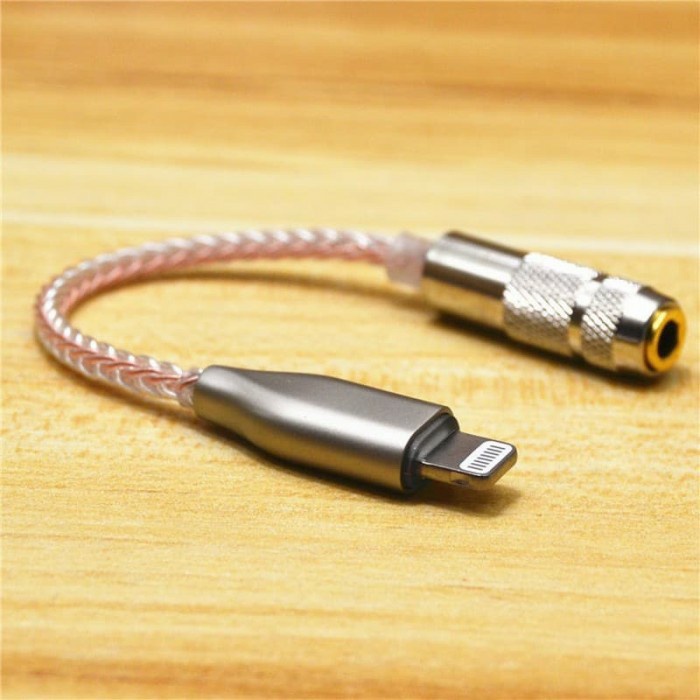 DAC MFI Lightning Adapter to 3.5mm for iPhone USB DAC Amplifier