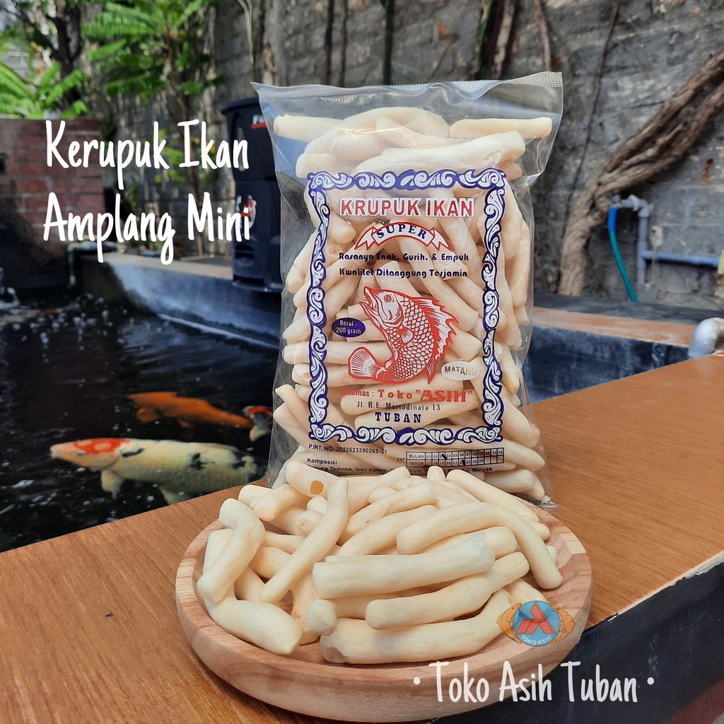 

Kerupuk Ikan Amplang Mini / Krupuk Ikan Amplang MIni (Matang) - Toko Asih / Amplang Samarinda / Kerupuk Stik Ikan