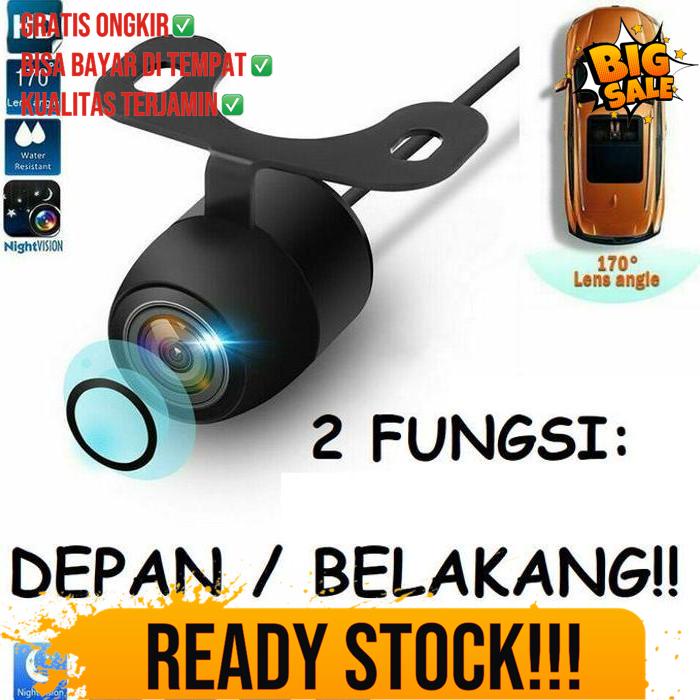 Kamera Mundur Mobil Bulat Universal Ccd Dan Infrared