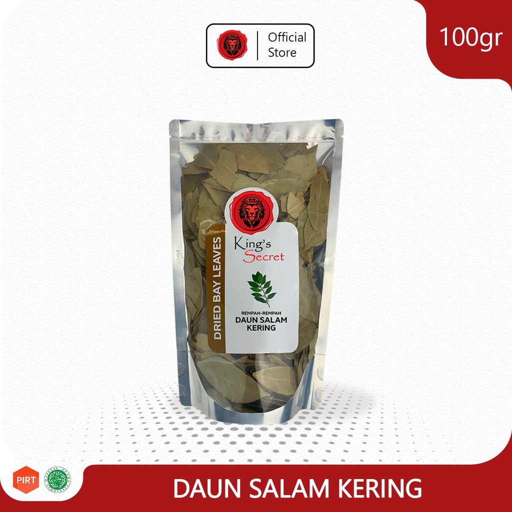 

Daun Salam Kering | Dried Bay Leaves King's Secret 100 gram