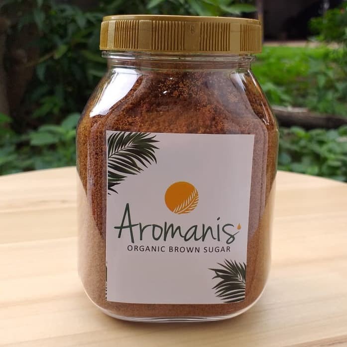 

Kalengbuah- Aromanis Organic Brown Sugar 250 Gram - Gula Palem Organik Repack -Buah-Kaleng.