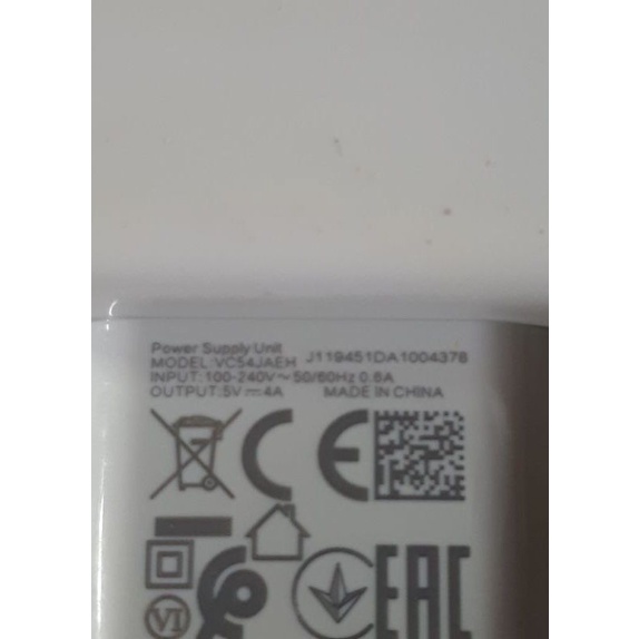 Charger Ori Realme 5 Pro 4A bekas