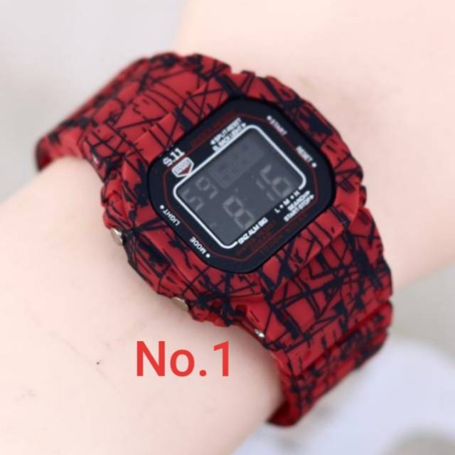 JAM TANGAN DIGITAL WANITA  511 SN102 ORIGINAL WATER RESISTANT