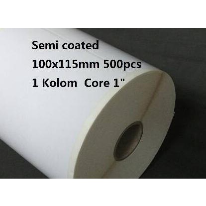 

☼ SEMI COATED 100x115cm 1line 500pcs gap core1",label sticker bare ✶