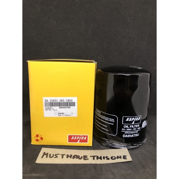 saringan filter oli daihatsu dv 26 new delta v 22h 22 h taft f50 f70 taft GT ori aspira
