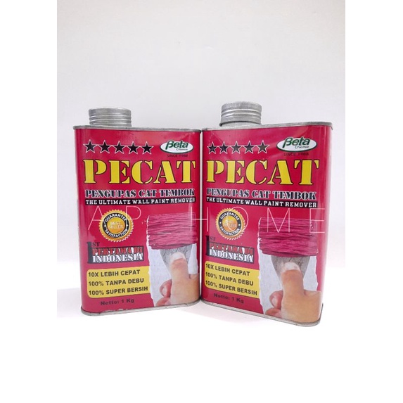 PECAT Pengelupas Cat Tembok Tanpa Debu