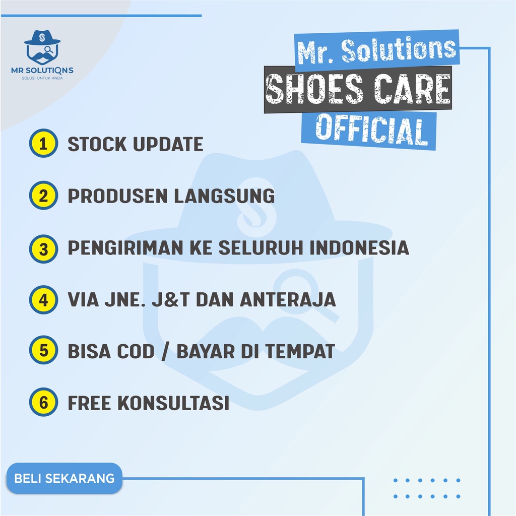 Cairan Pembersih Sepatu Sneakers Shoe Shoes Suede Cleaner Kit Sabun Cuci Perawatan Sepatu Putih SC5-8